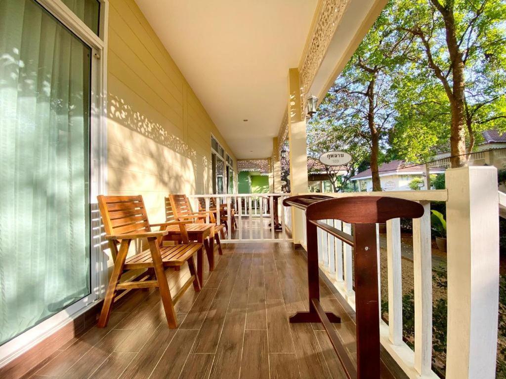 Ruen Maihom Riverside Cottage Kanchanaburi Exterior foto